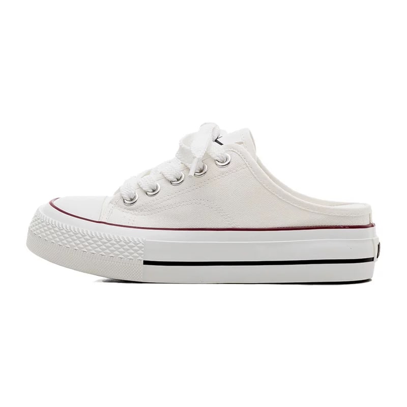 Warrior Womens Canvas Slip-On Trainers with Hidden Heel — Fashion on G+ Market