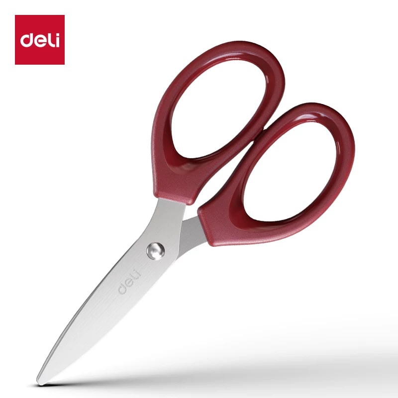 Deli Stainless Steel Office Scissors photo 2