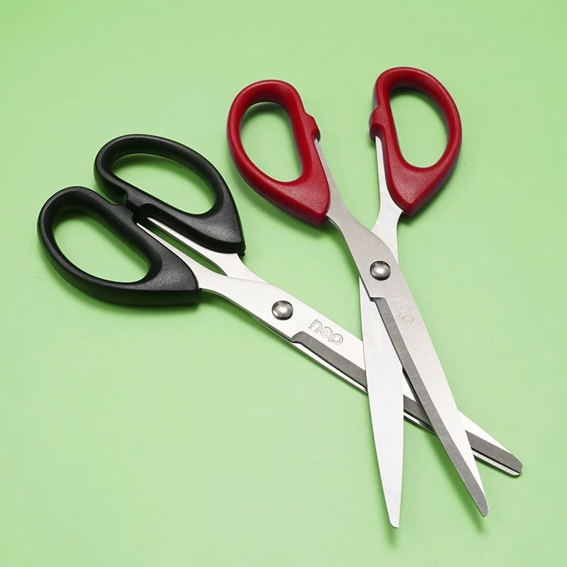 Deli Stainless Steel Office Scissors photo 3