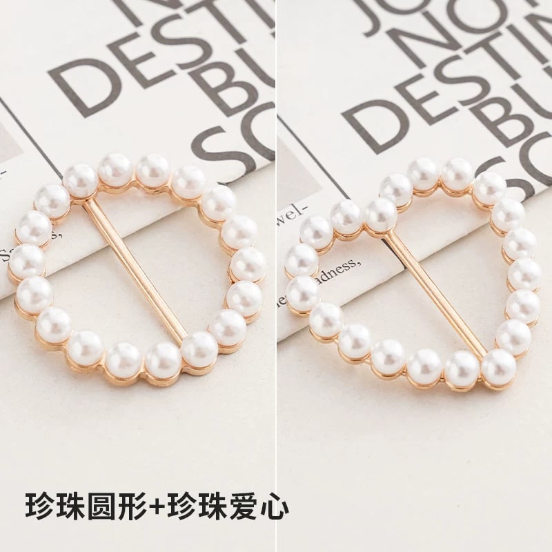 Pearl Shirt-Knot Clips and Scarf Buckles Set — Fashion on G+ Market