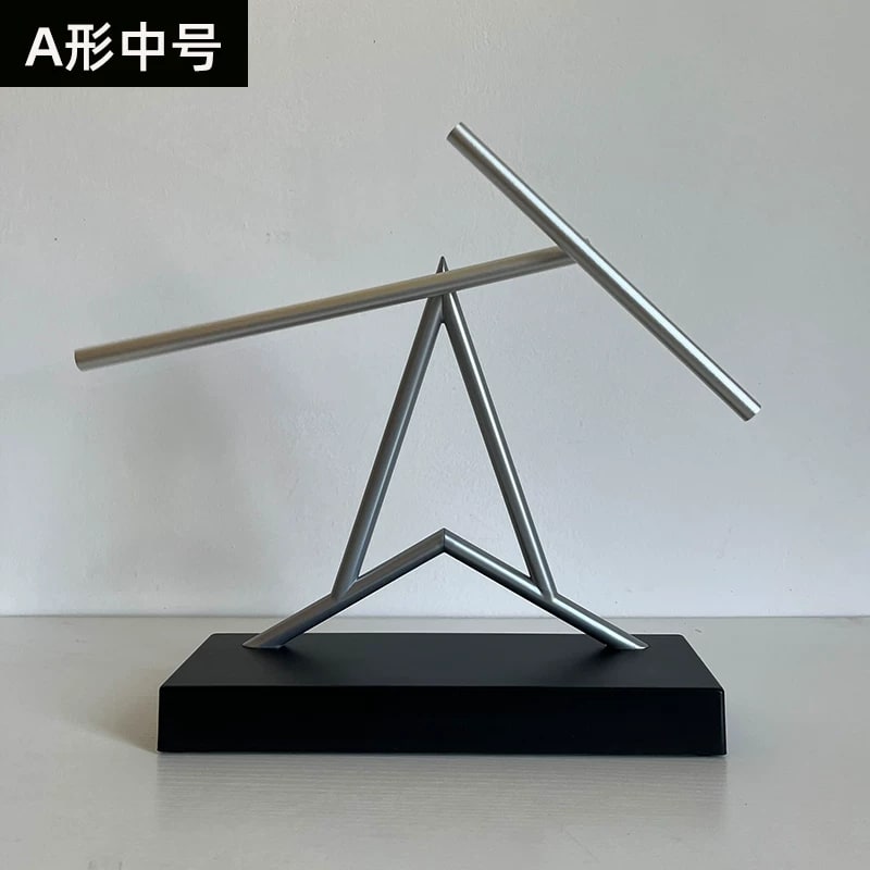 Kinetic Perpetual-Motion Desk Ornament with Aviation Bearings photo 2