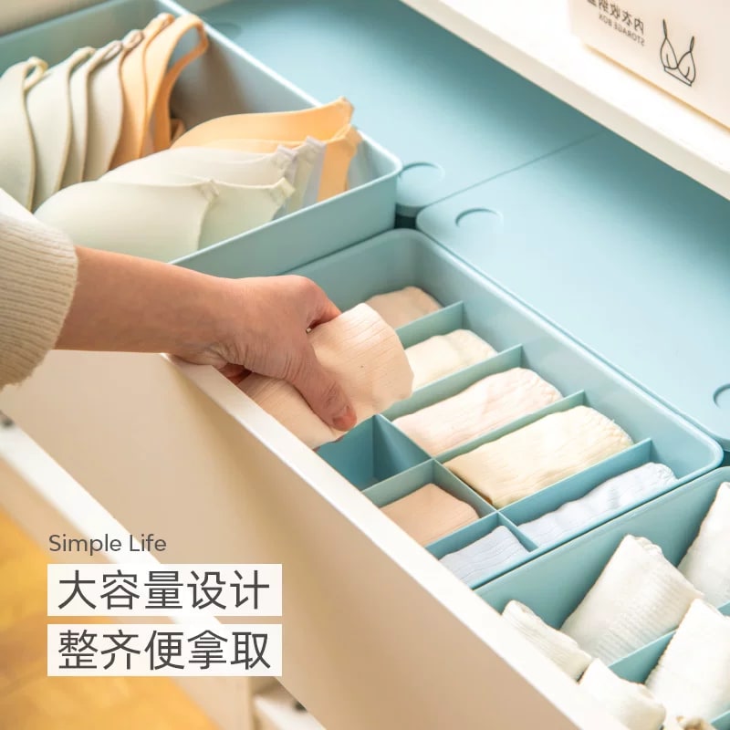 Divided Drawer Boxes for Socks and Underwear photo 5