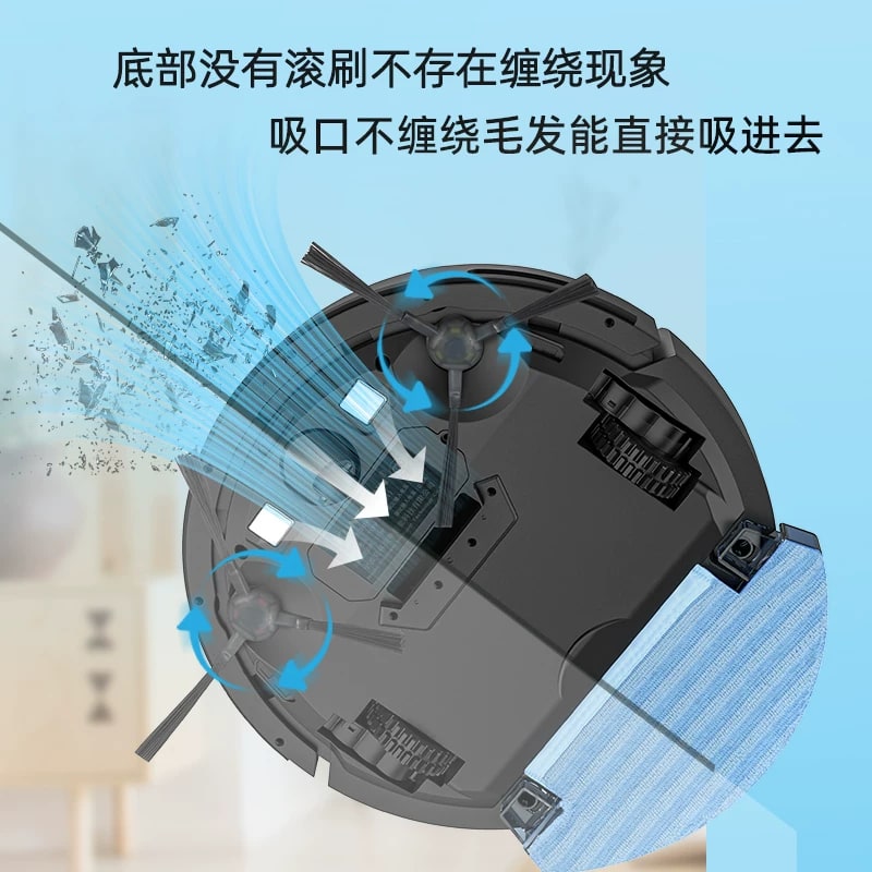 Slim Robot Vacuum with Mop photo 3