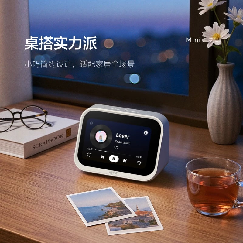 Smart Display Mini with Bluetooth Speaker and Voice Assistant photo 4