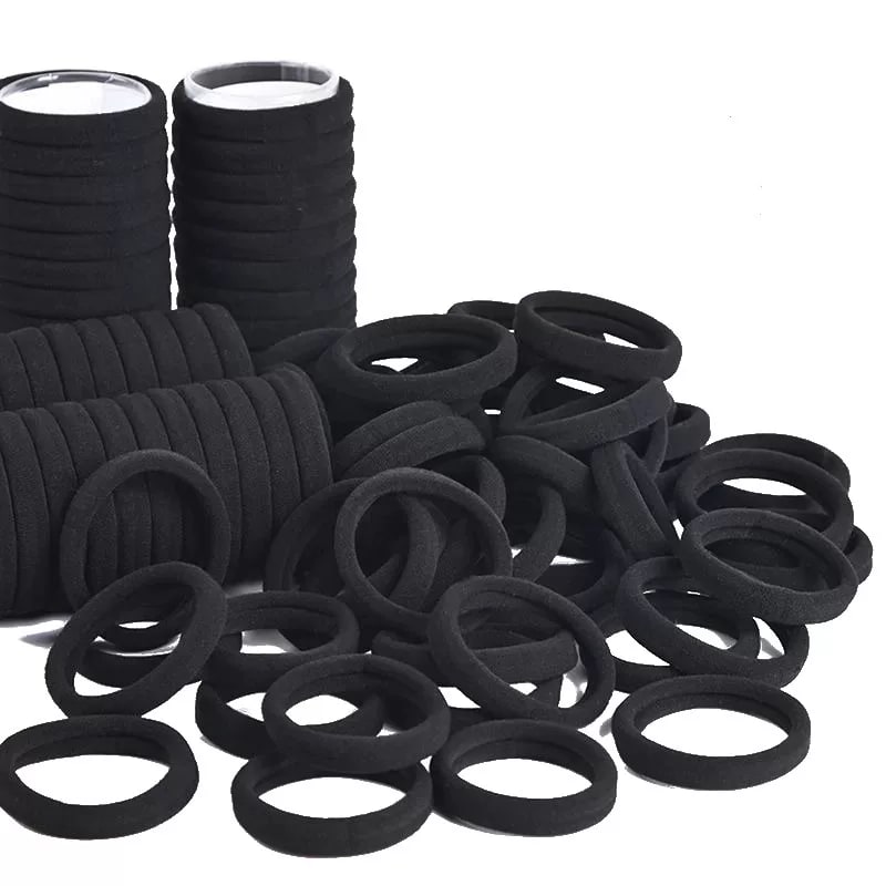 Seamless High-Stretch Black Hair Ties — Beauty & Personal Care on G+ Market