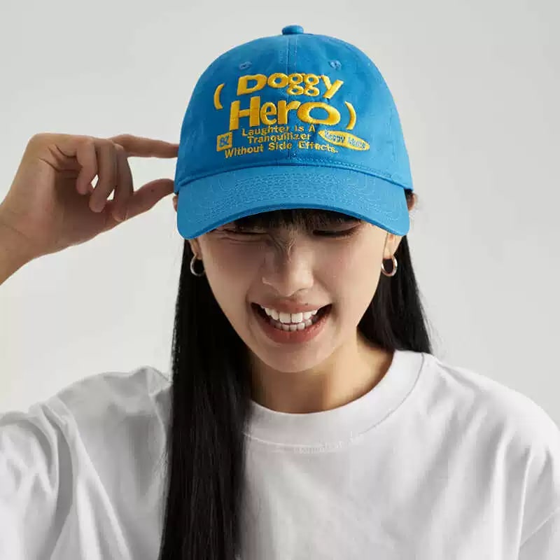 Doggy Hero Embroidered Baseball Cap photo 3