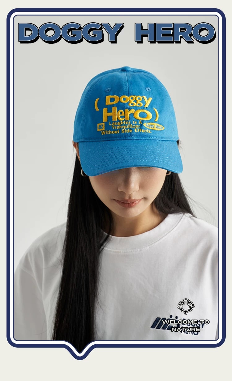 Doggy Hero Embroidered Baseball Cap photo 6