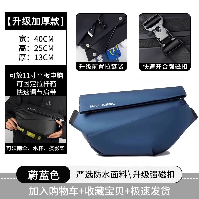 Water-Repellent Crossbody Sling Bag photo 3