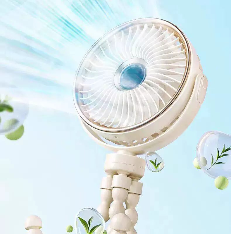 Portable Clip-On Octopus Fan with Bendable Tripod Legs — Electronics on G+ Market
