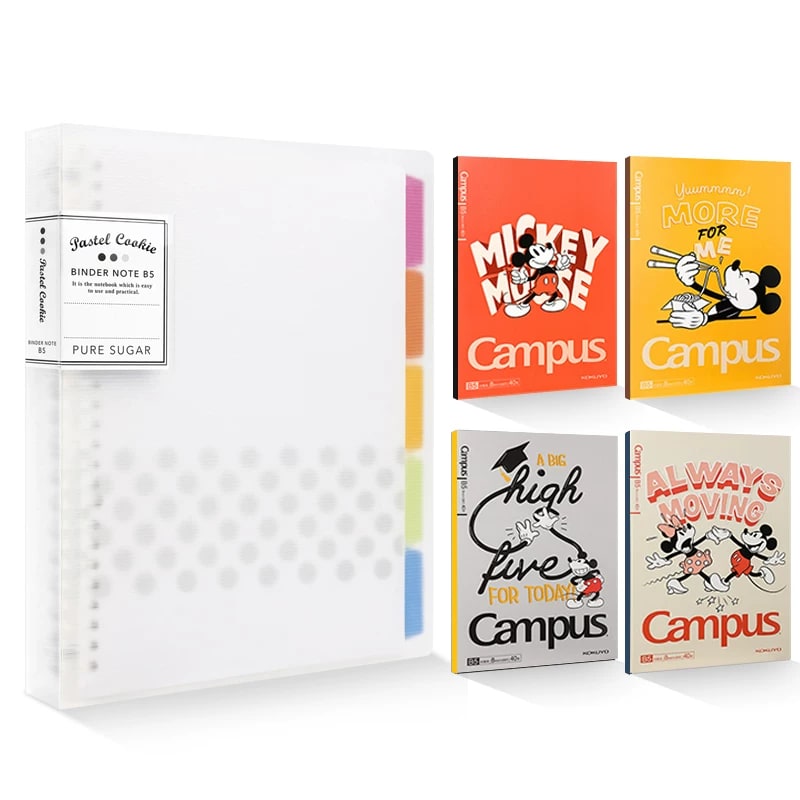KOKUYO Removable-Ring Loose-Leaf Notebook A4, B5 and A5 — All products on G+ Market