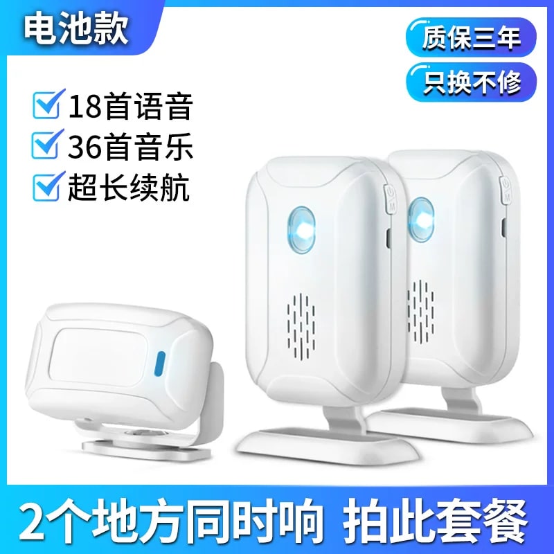 Wireless Entry Chime and Motion Doorbell Alert photo 3