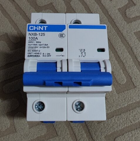 DZ47-63H Isolating Miniature Circuit Breaker 63A photo 2