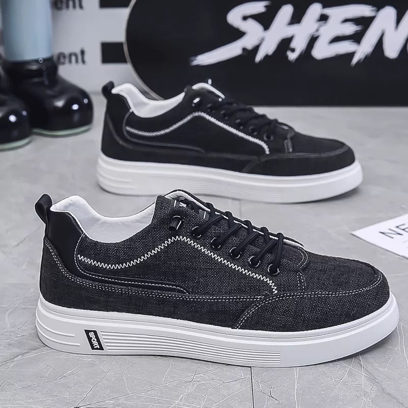 MarrKanon Breathable Canvas Work Trainers for Men photo 2