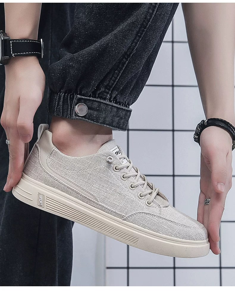 MarrKanon Breathable Canvas Work Trainers for Men photo 6