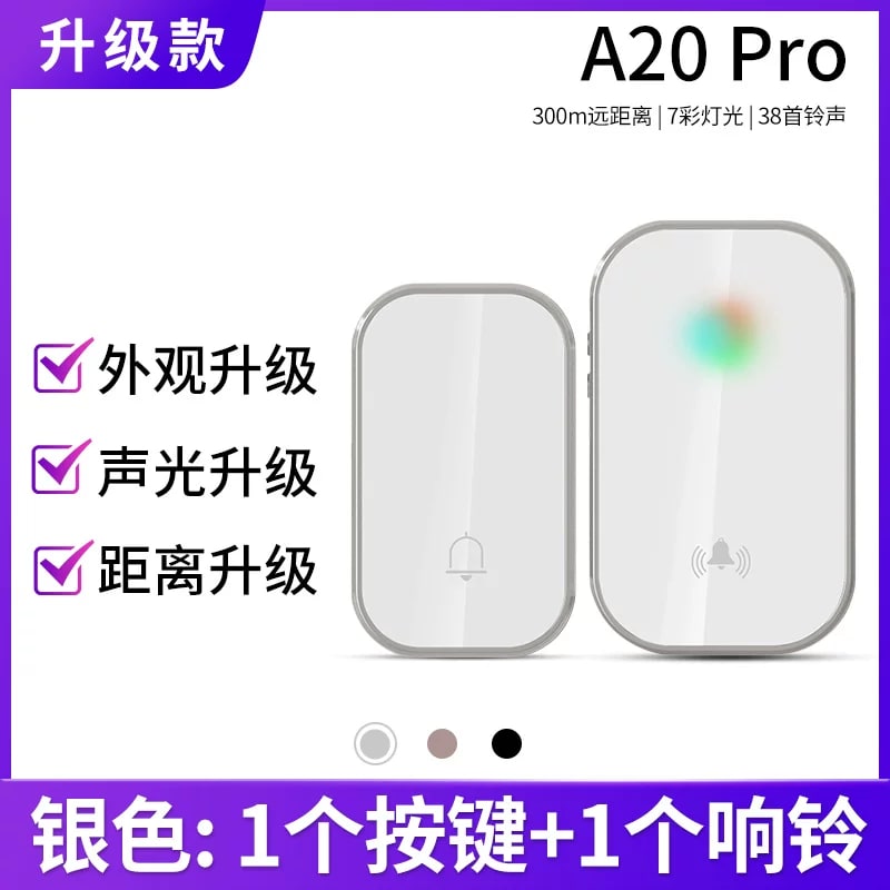 Wireless Doorbell with Long-Range Push Button photo 5