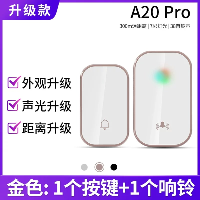 Wireless Doorbell with Long-Range Push Button photo 6