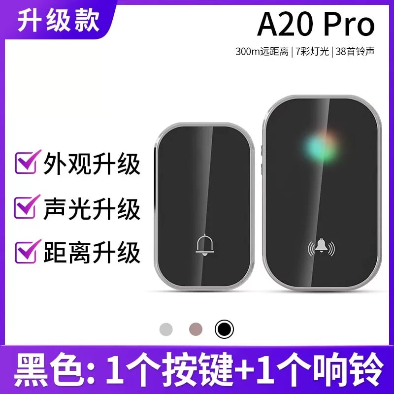 Wireless Doorbell with Long-Range Push Button photo 4