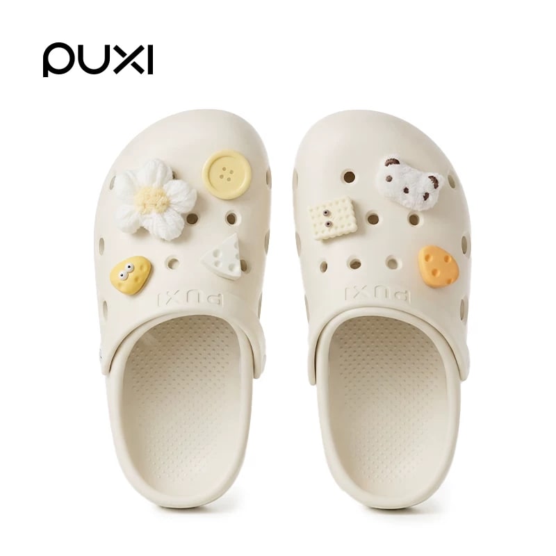 Puxi Thick Sole Clogs photo 6