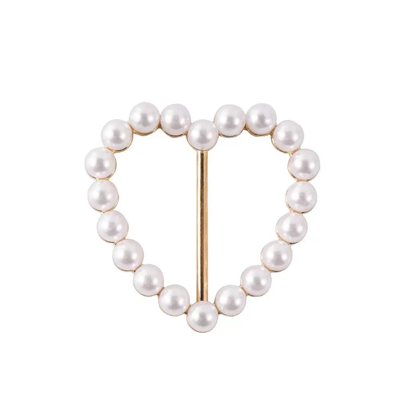 Pearl and Rhinestone Scarf and Shirt Knot Buckles — Fashion on G+ Market
