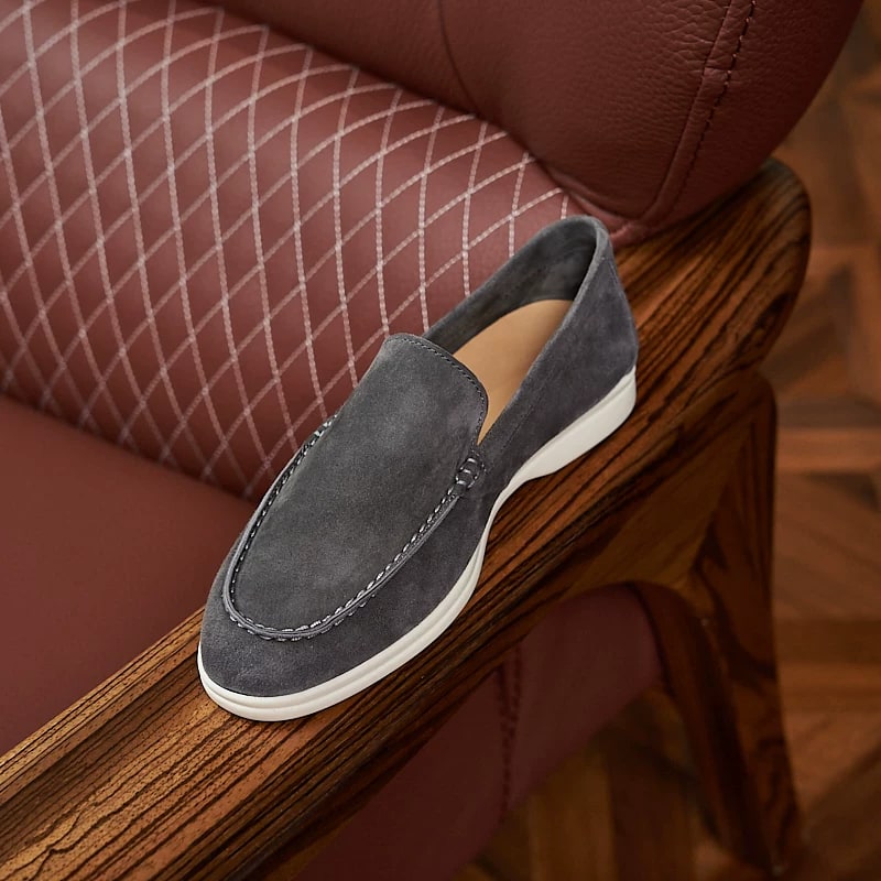 YUESIRS Italian Suede Leather Loafers — Fashion on G+ Market