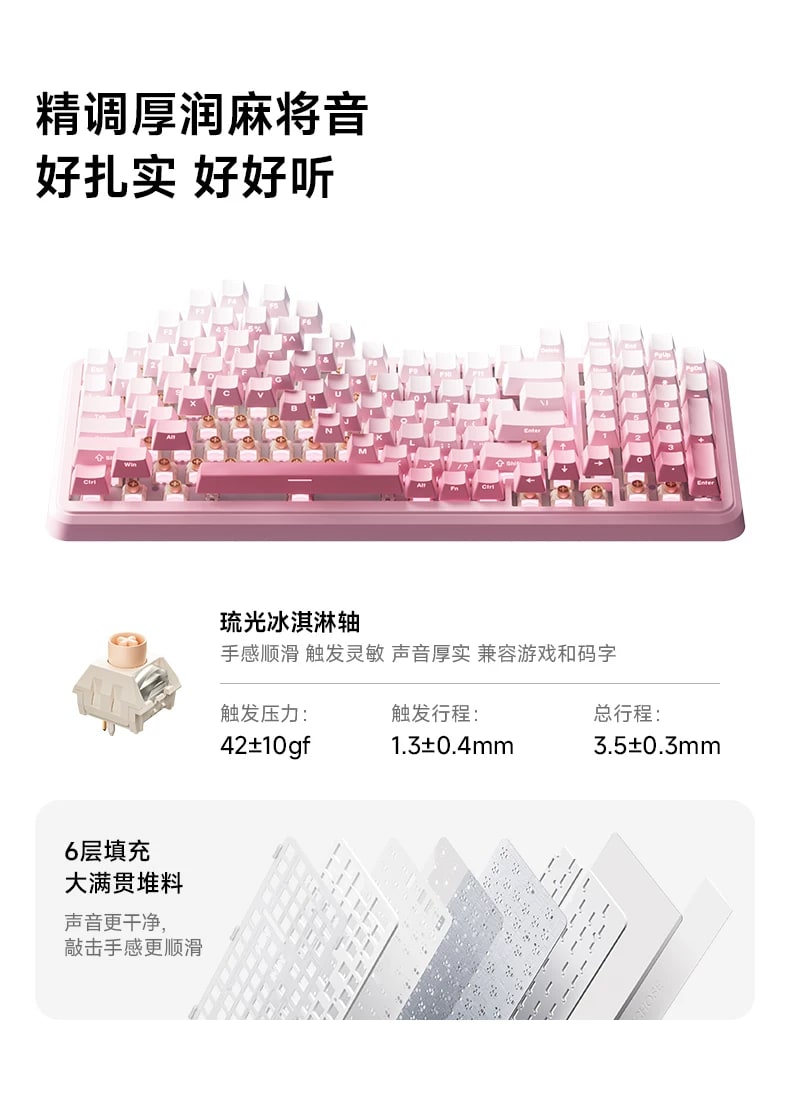 K99 Wireless Mechanical Keyboard - Tri-Mode with Knob photo 2