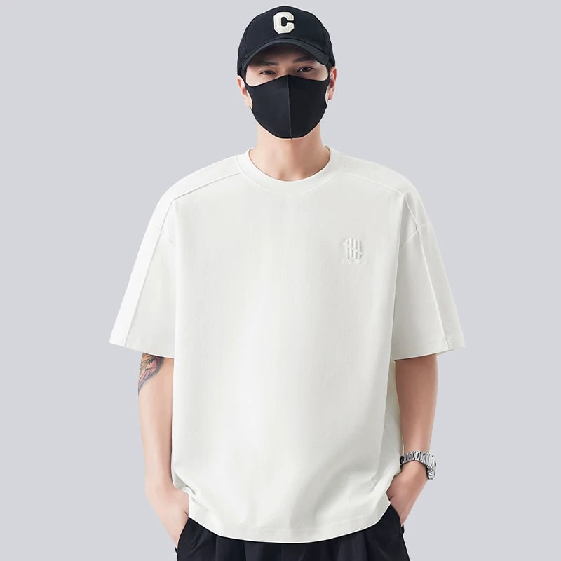 Men's Embroidered Cool-Cotton T-Shirt photo 5