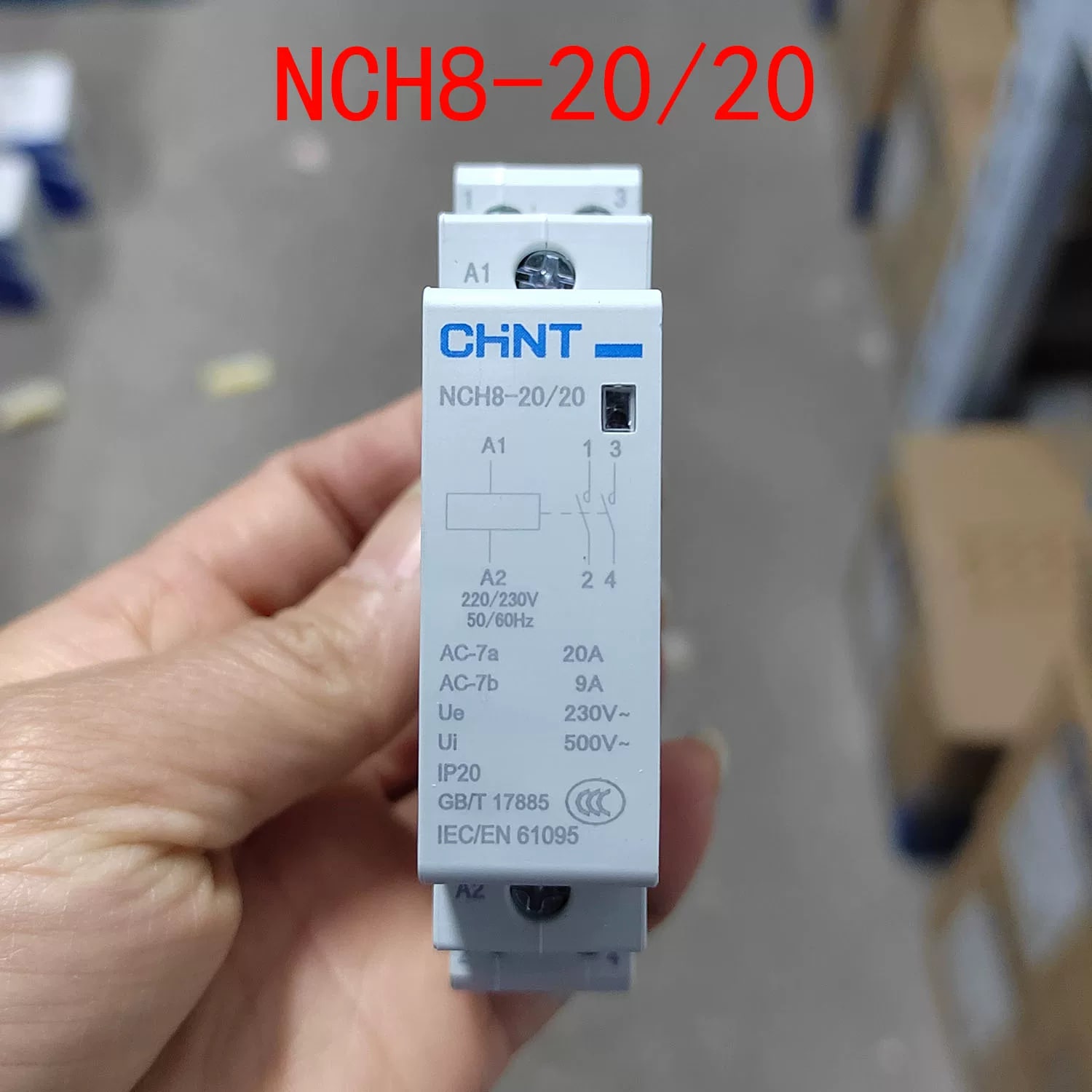NCH8 Household AC Contactor 20A-25A photo 3