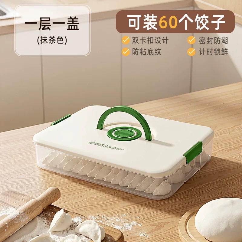 Stackable Freezer Storage Trays with Lid photo 6