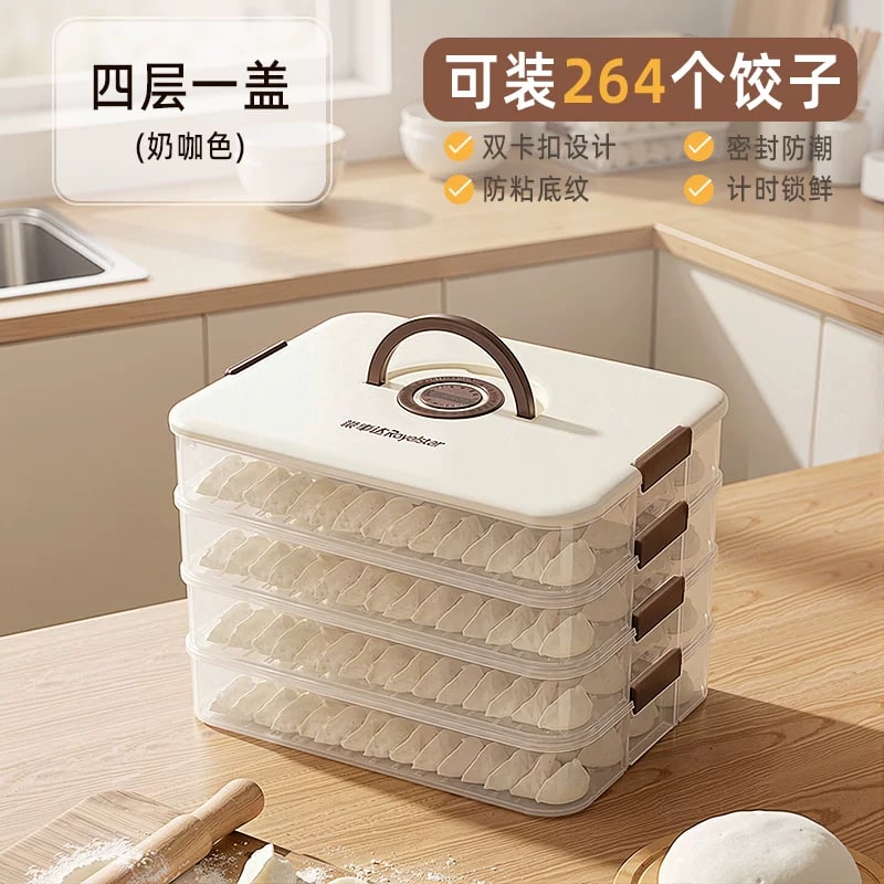 Stackable Freezer Storage Trays with Lid photo 4