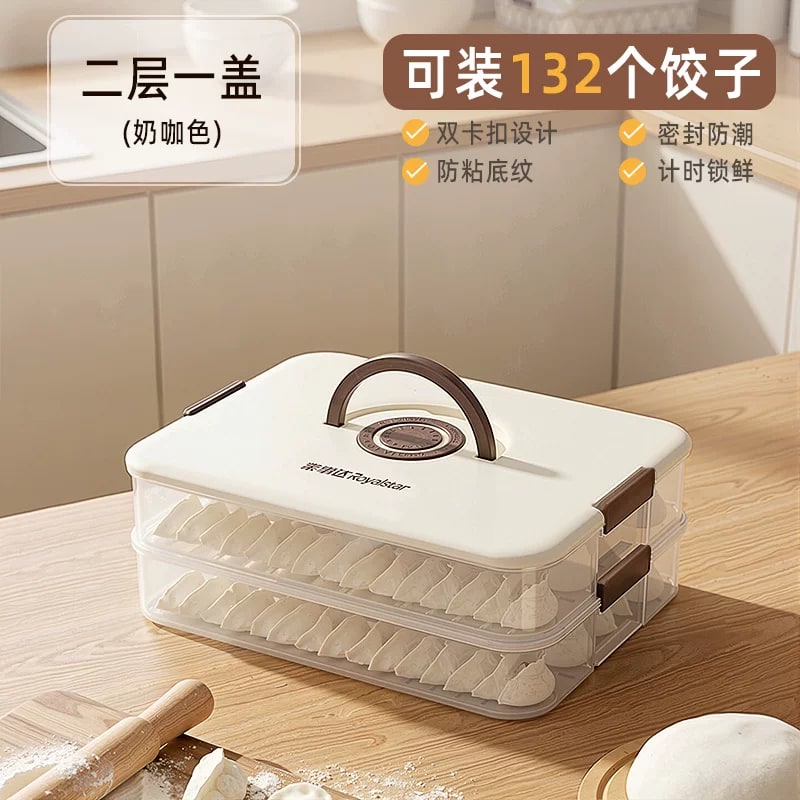 Stackable Freezer Storage Trays with Lid photo 2
