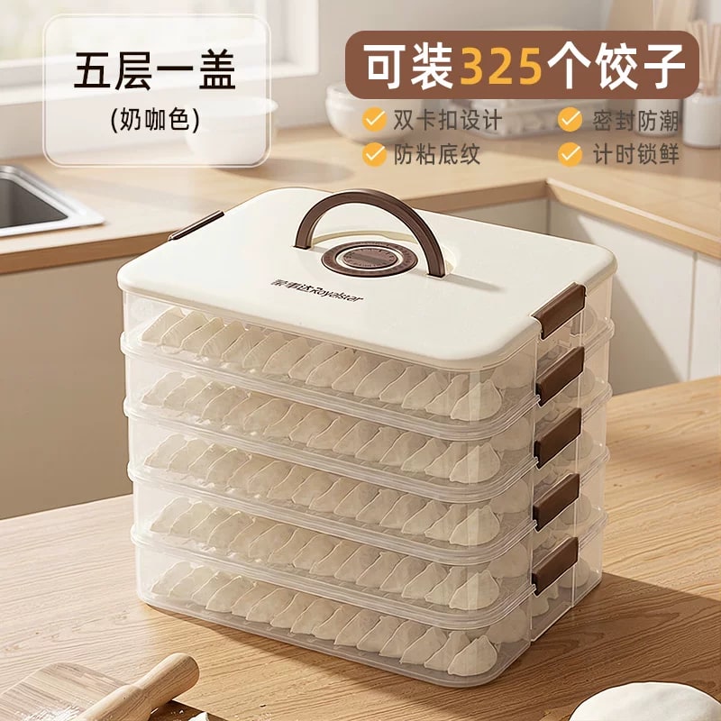 Stackable Freezer Storage Trays with Lid photo 5