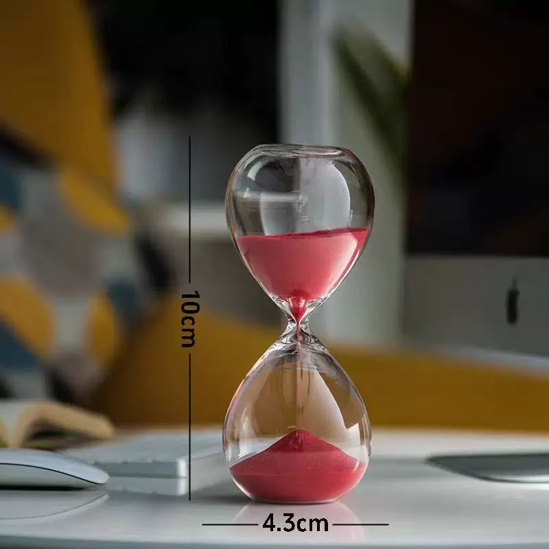 Glass Sand Timer Desk Ornament, 5 to 30 Minutes — Home & Furniture on G+ Market
