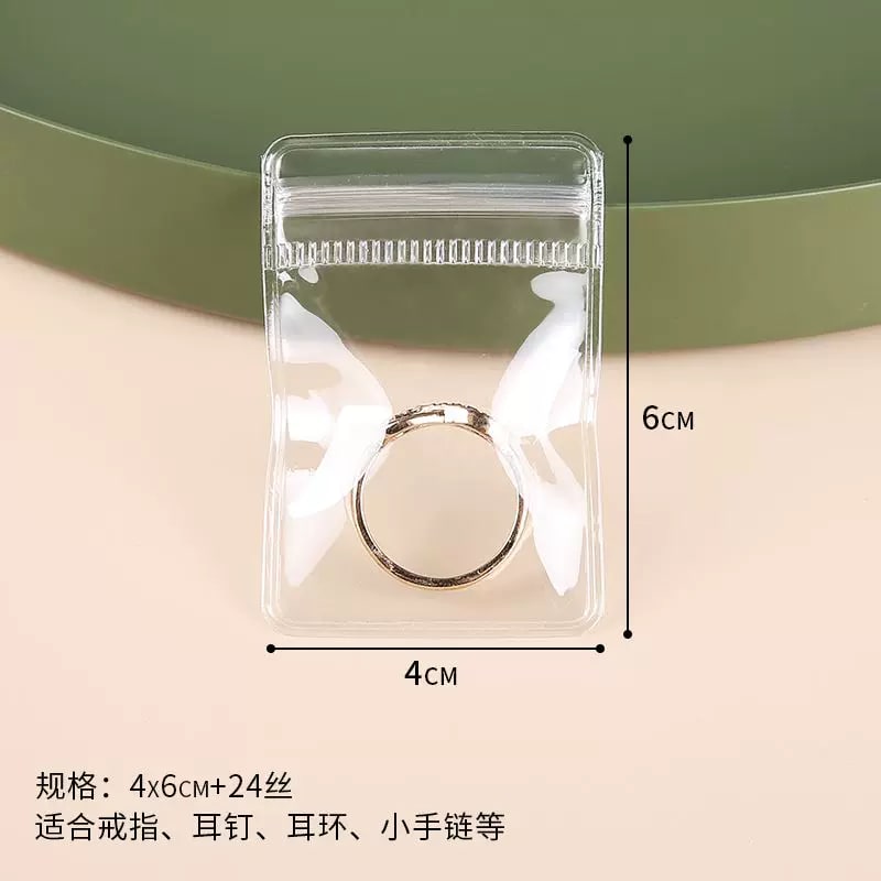 Thickened Anti-Tarnish Jewellery Bags with Press Seal photo 2