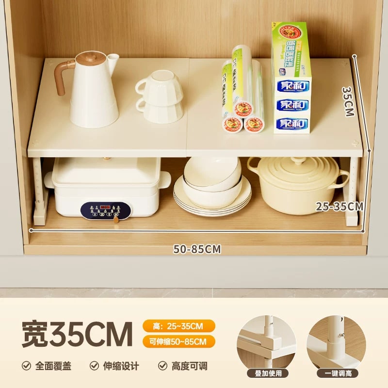 Extendable Under-Sink and Cabinet Shelf photo 5