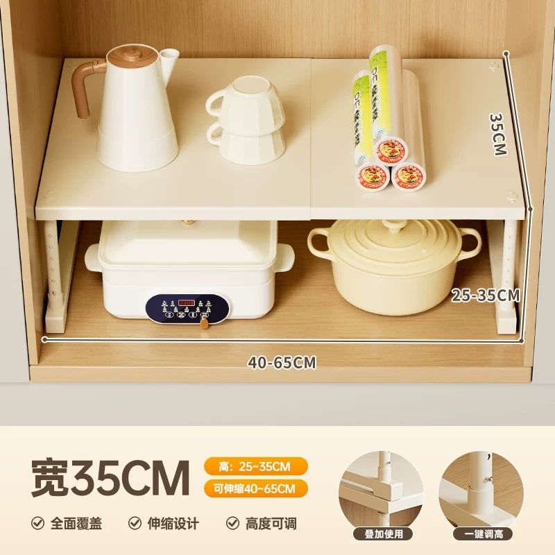 Extendable Under-Sink and Cabinet Shelf photo 4