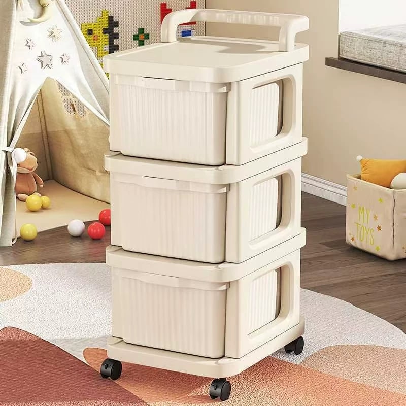 Rolling Storage Trolley Cart with Pegboard Sides photo 4