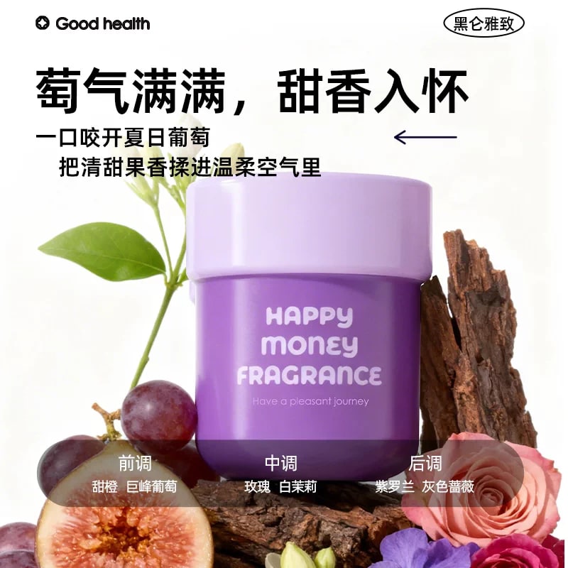 Solid Fragrance Balm Jar for Car and Room photo 2