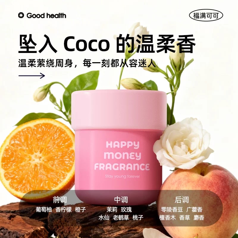Solid Fragrance Balm Jar for Car and Room photo 3
