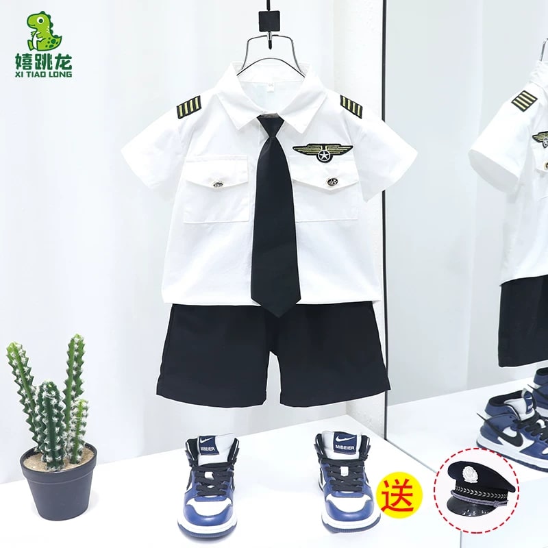 Kids' Officer and Captain Costume Set photo 4