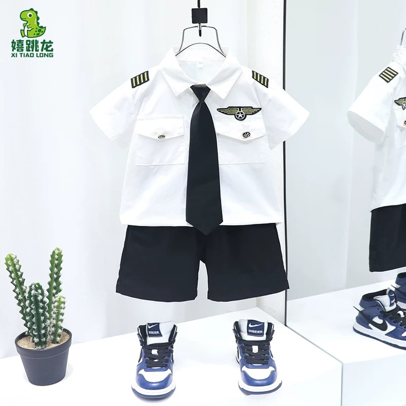 Kids' Officer and Captain Costume Set photo 3