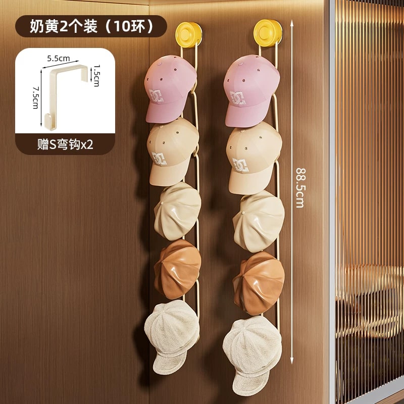 Suction Hat Rack Hooks for Doors and Wardrobes photo 4