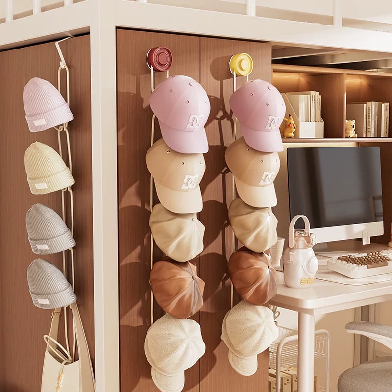 Suction Hat Rack Hooks for Doors and Wardrobes photo 4