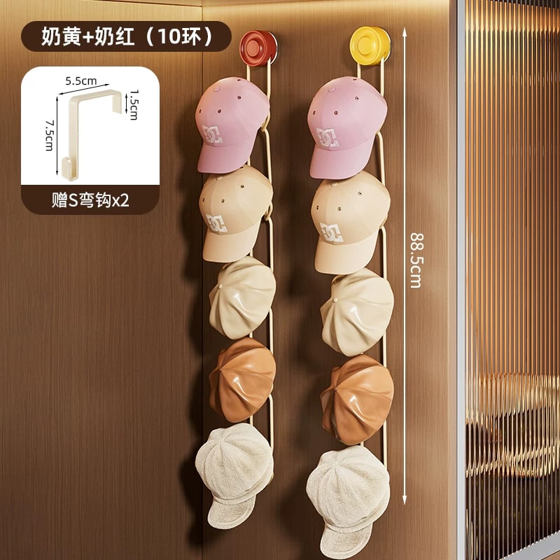 Suction Hat Rack Hooks for Doors and Wardrobes photo 5