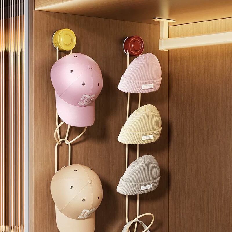 Suction Hat Rack Hooks for Doors and Wardrobes photo 5