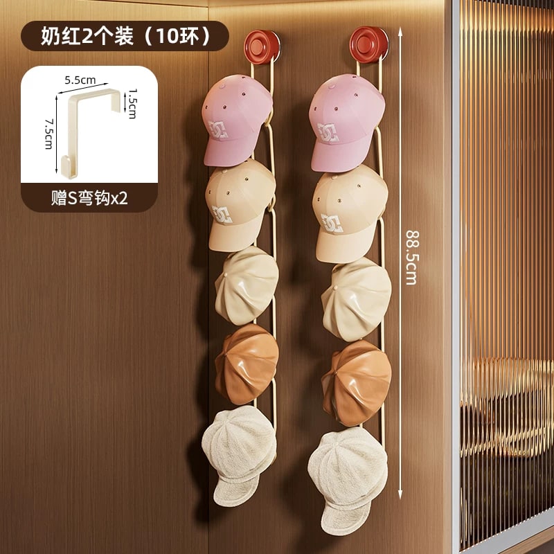 Suction Hat Rack Hooks for Doors and Wardrobes photo 3