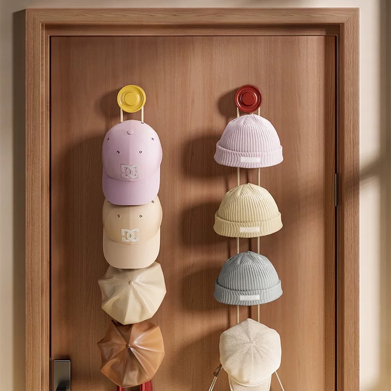 Suction Hat Rack Hooks for Doors and Wardrobes photo 2