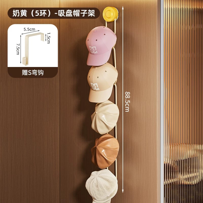 Suction Hat Rack Hooks for Doors and Wardrobes photo 2