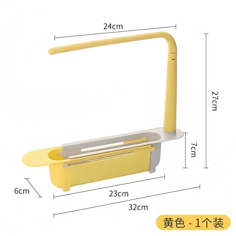 Expandable Sink Caddy with Towel Rail photo 3
