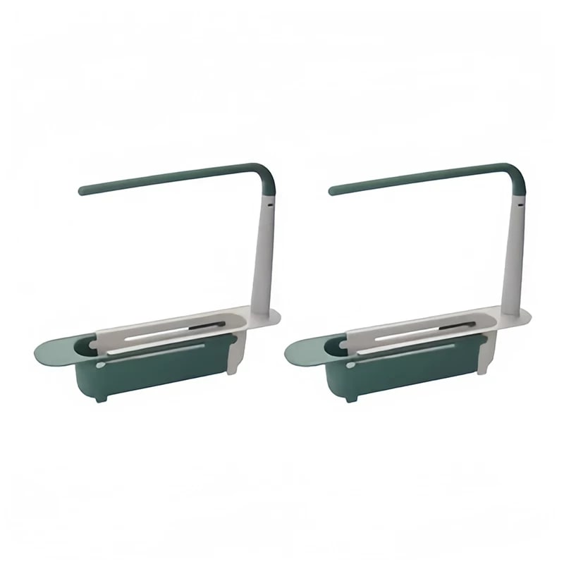 Expandable Sink Caddy with Towel Rail photo 4