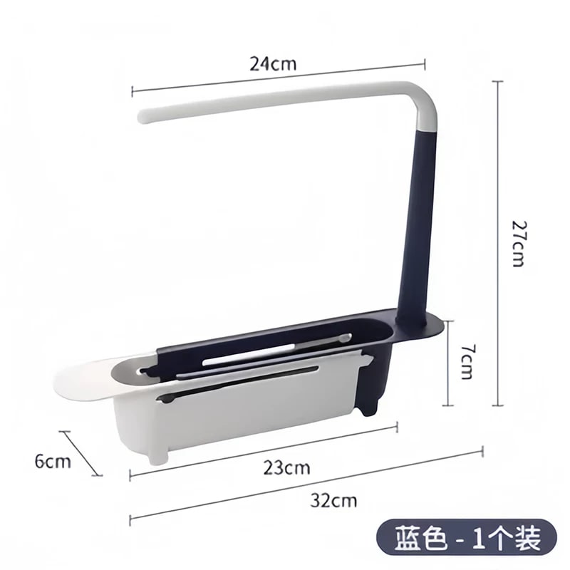 Expandable Sink Caddy with Towel Rail photo 2
